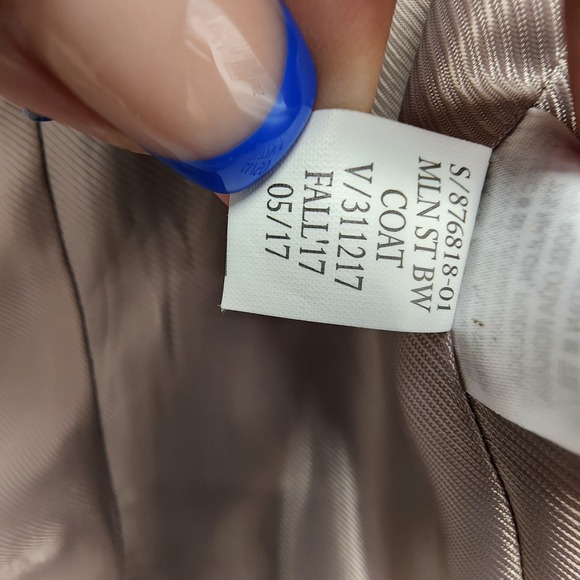 Banana Republic Blazer Womens 6 Brown Mario Bellucci Wool Blend Jacket‎ PLS READ - Picture 10 of 14